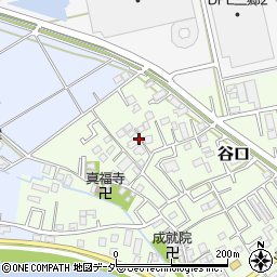埼玉県三郷市谷口69周辺の地図
