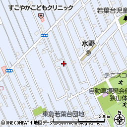 埼玉県狭山市水野680周辺の地図