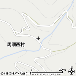 岐阜県下呂市馬瀬西村161周辺の地図