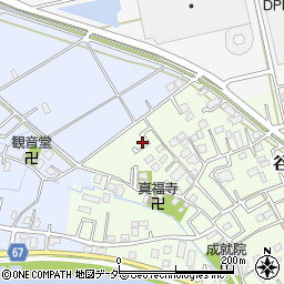 埼玉県三郷市谷口45周辺の地図