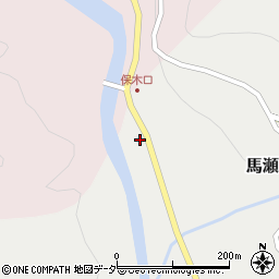 岐阜県下呂市馬瀬西村292周辺の地図