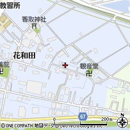 埼玉県三郷市花和田345周辺の地図