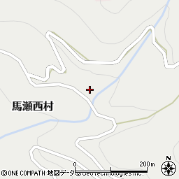 岐阜県下呂市馬瀬西村160周辺の地図