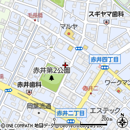 松本倉庫周辺の地図