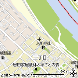 埼玉県八潮市二丁目126周辺の地図