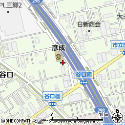 埼玉県三郷市谷口223周辺の地図