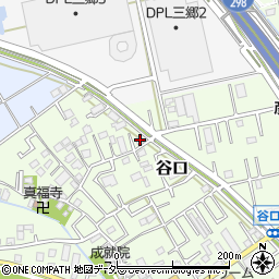 埼玉県三郷市谷口226周辺の地図