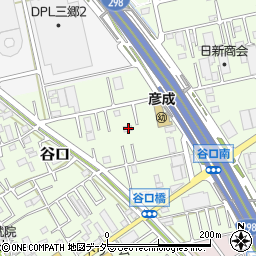 埼玉県三郷市谷口252周辺の地図