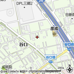 埼玉県三郷市谷口249周辺の地図