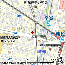 興学社高等学院新松戸校周辺の地図