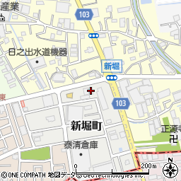 埼玉配送川口営業所周辺の地図