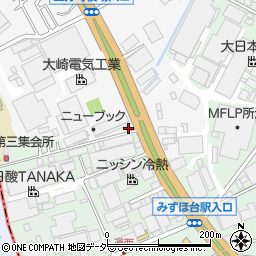 株式会社ニューブック　商品管理センター周辺の地図