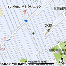 埼玉県狭山市水野694周辺の地図
