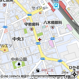 カレーハウスＣｏＣｏ壱番屋蕨中央店周辺の地図