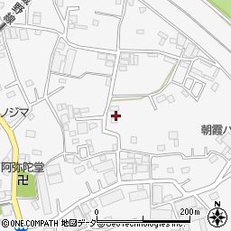 埼玉県朝霞市上内間木周辺の地図