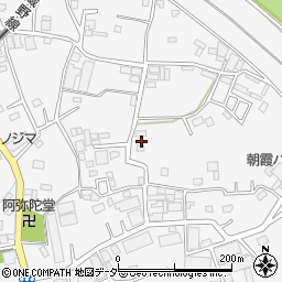 埼玉県朝霞市上内間木周辺の地図
