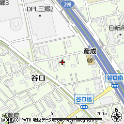 埼玉県三郷市谷口250周辺の地図