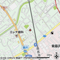 埼玉県入間市下藤沢583周辺の地図