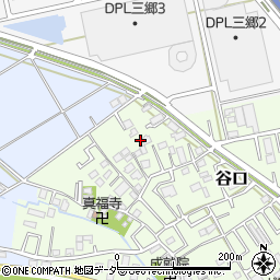 埼玉県三郷市谷口241周辺の地図