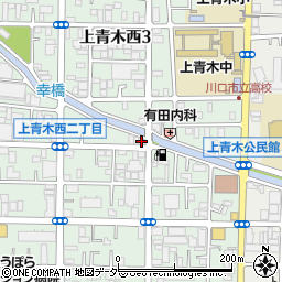 第三柳荘周辺の地図