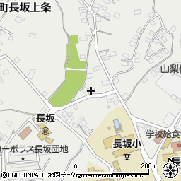 山梨県北杜市長坂町長坂上条1581周辺の地図