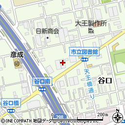 埼玉県三郷市谷口407周辺の地図