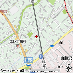 埼玉県入間市下藤沢584周辺の地図