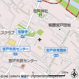 埼玉県朝霞市宮戸4丁目2-75周辺の地図