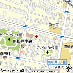 東葛クリニック新松戸周辺の地図