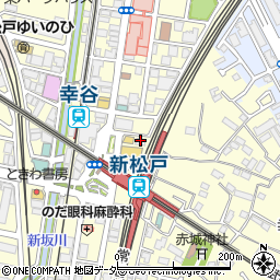 ロシュ新松戸店周辺の地図