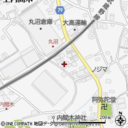 埼玉県朝霞市上内間木752-1周辺の地図