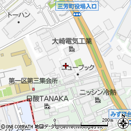 大崎電気工業株式会社　埼玉事業所周辺の地図