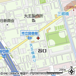 埼玉県三郷市谷口535周辺の地図