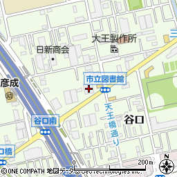 埼玉県三郷市谷口539周辺の地図