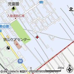 埼玉県狭山市北入曽1459周辺の地図