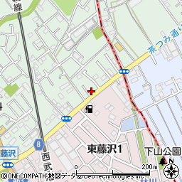 埼玉県入間市下藤沢558周辺の地図