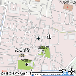 埼玉県川口市辻756-1周辺の地図
