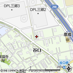 埼玉県三郷市谷口319周辺の地図