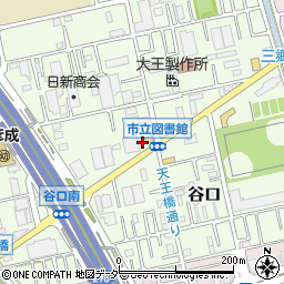 埼玉県三郷市谷口538周辺の地図