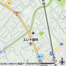 埼玉県入間市下藤沢630周辺の地図