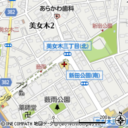 埼玉トヨタ自動車戸田店周辺の地図