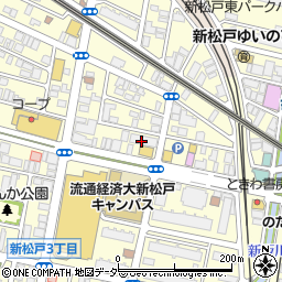 明治安田生命　新松戸営業所周辺の地図