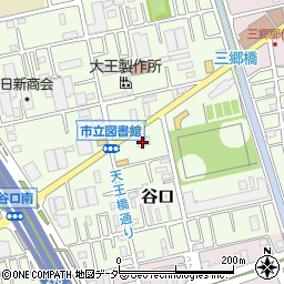 株式会社谷口商店　三郷中央店周辺の地図