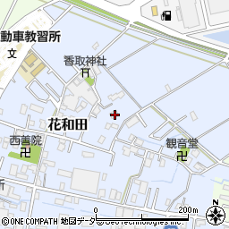 埼玉県三郷市花和田355周辺の地図