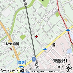 埼玉県入間市下藤沢563周辺の地図