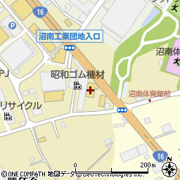 イエローハット沼南店周辺の地図