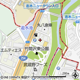 埼玉県入間郡三芳町竹間沢東16周辺の地図