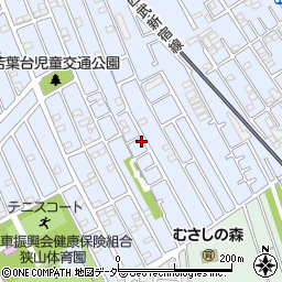 埼玉県狭山市水野520周辺の地図