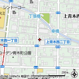 中央開発株式会社　関東支店川口倉庫周辺の地図