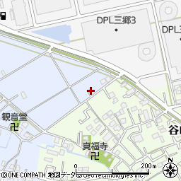 埼玉県三郷市花和田243周辺の地図